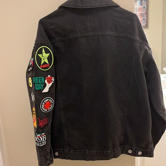 Reworked Embellished Retro Patch Jacket - Picture 7 of 7